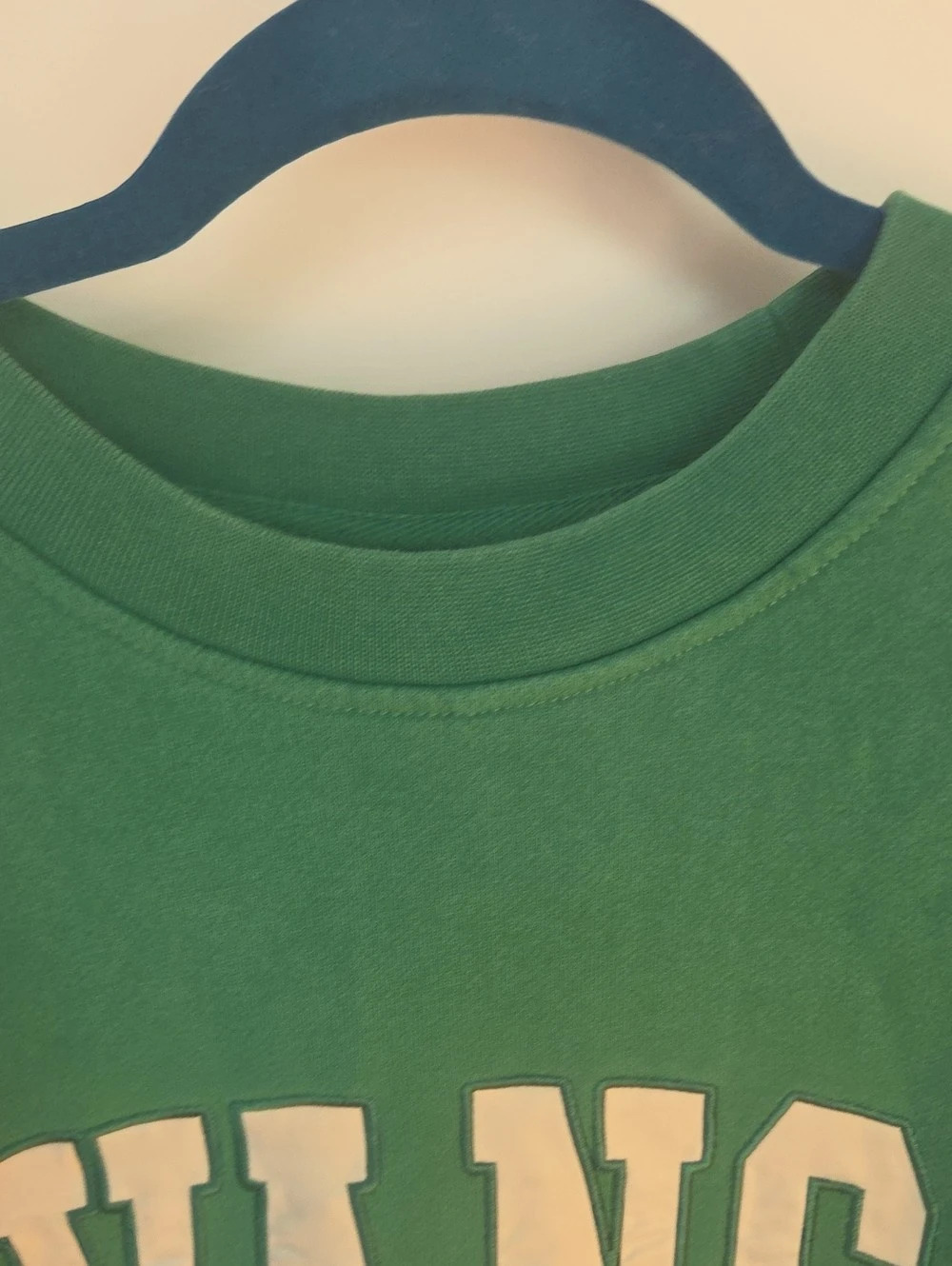Vans Varsity Pullover Crew Neck Sweatshirt Green - Picture 4 of 8